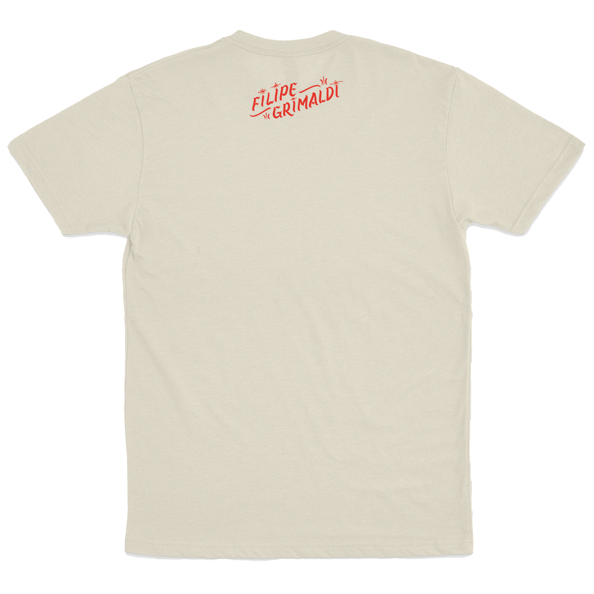 Filipe Grimaldi (Camiseta Off White) - Esmero e Manualidade