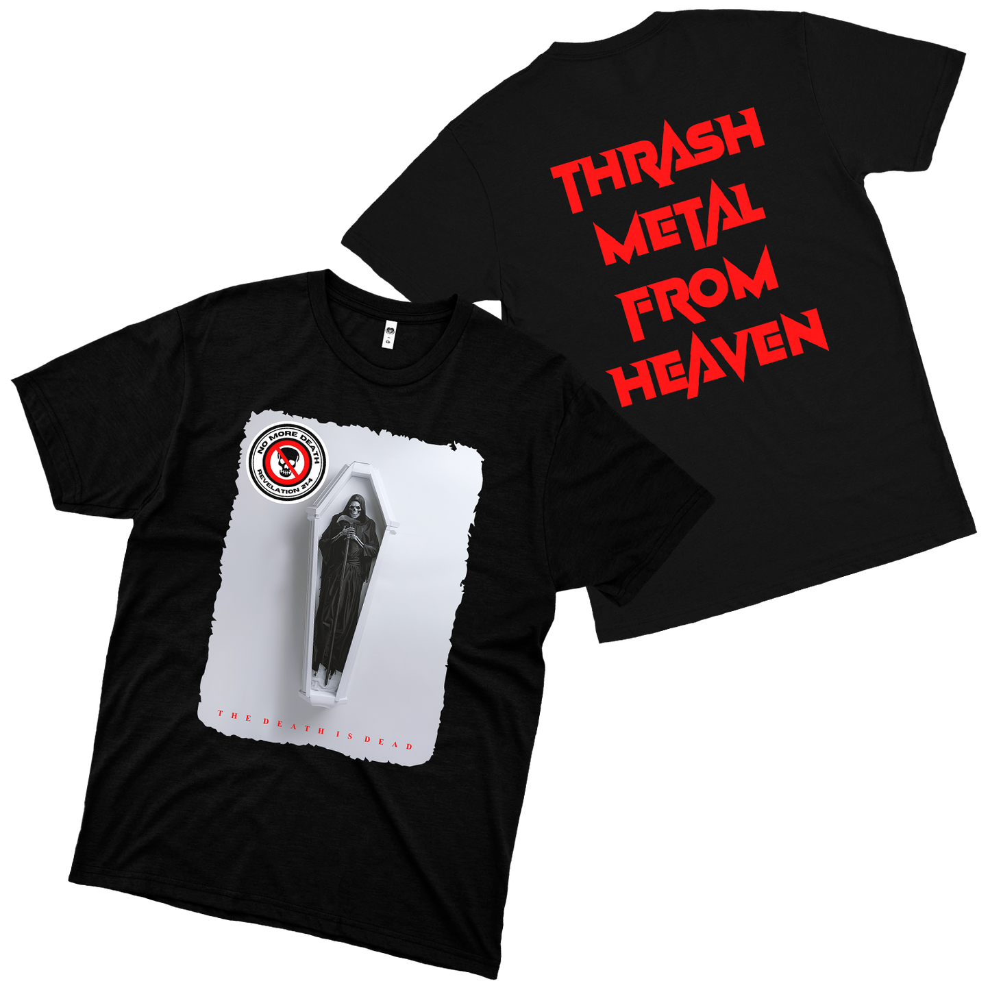 No More Death (Camiseta Preta) - The Death Is Dead
