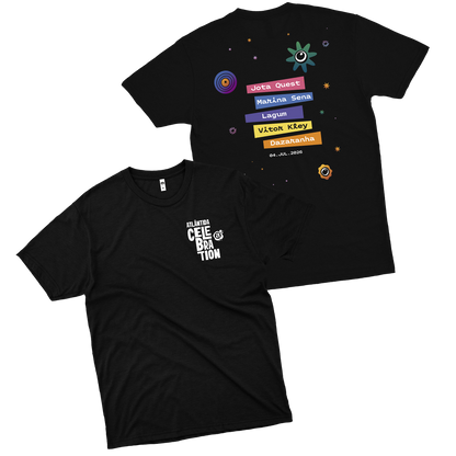 Atlântida Celebration (Camiseta Preta) - II