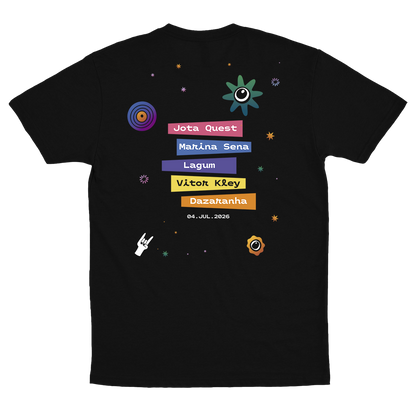 Atlântida Celebration (Camiseta Preta) - II