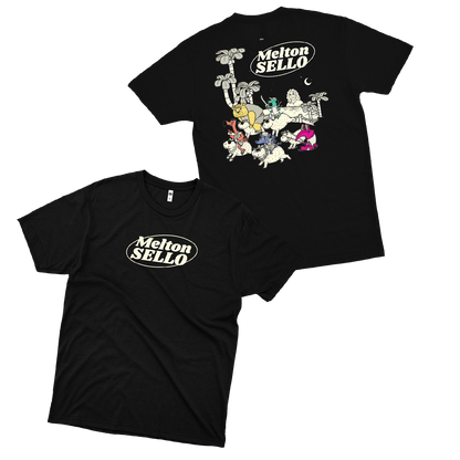 Melton Sello (Camiseta Preta)  - Opa