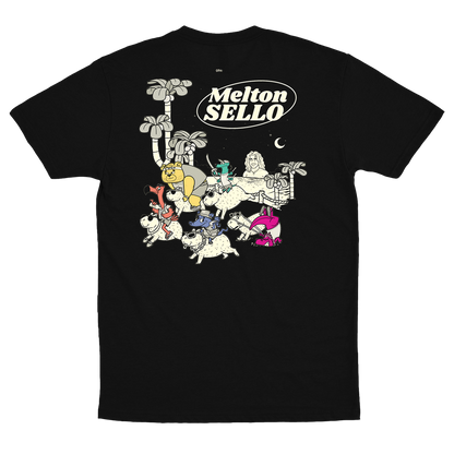 Melton Sello (Camiseta Preta)  - Opa