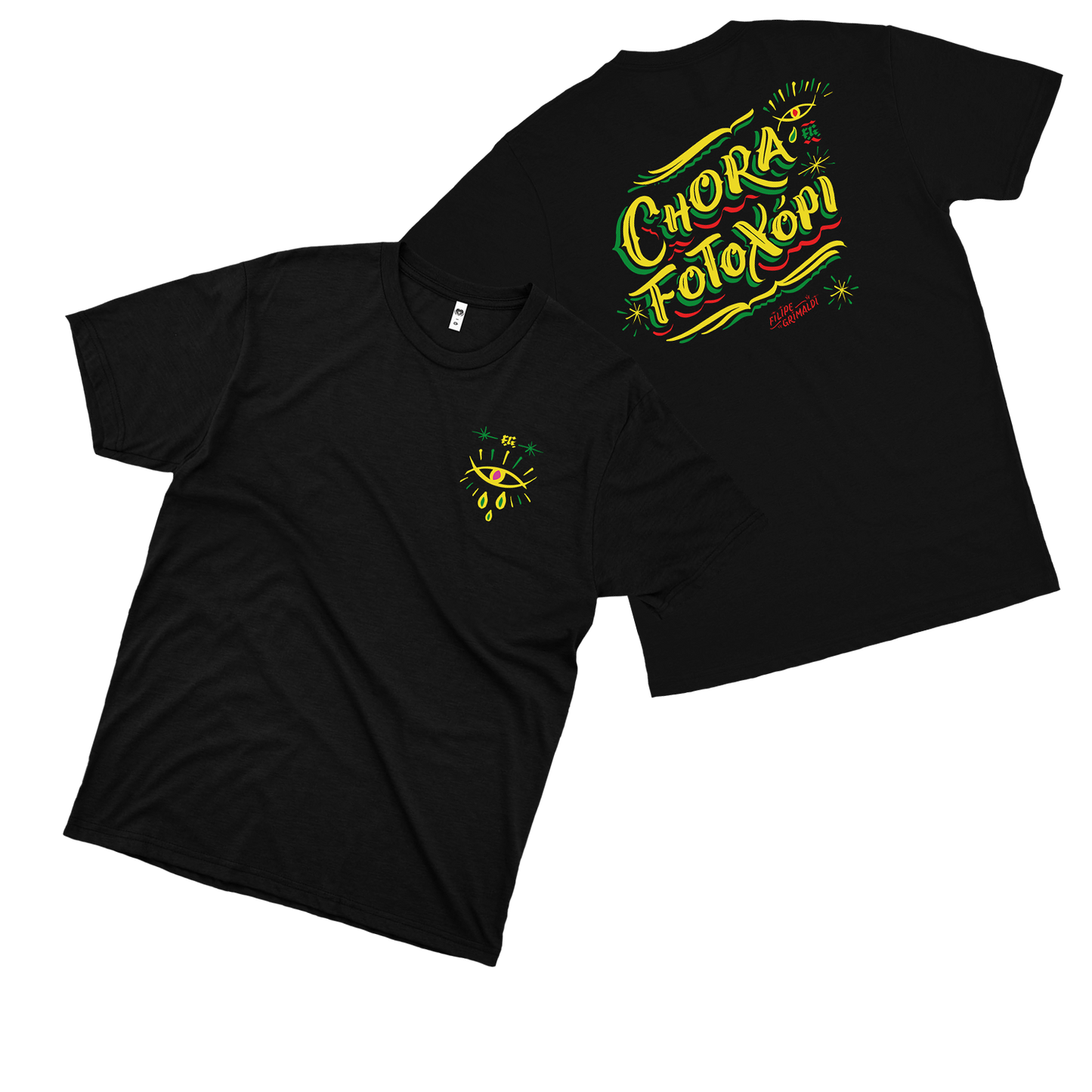 Filipe Grimaldi (Camiseta Preta) - Chora Fotoxópi