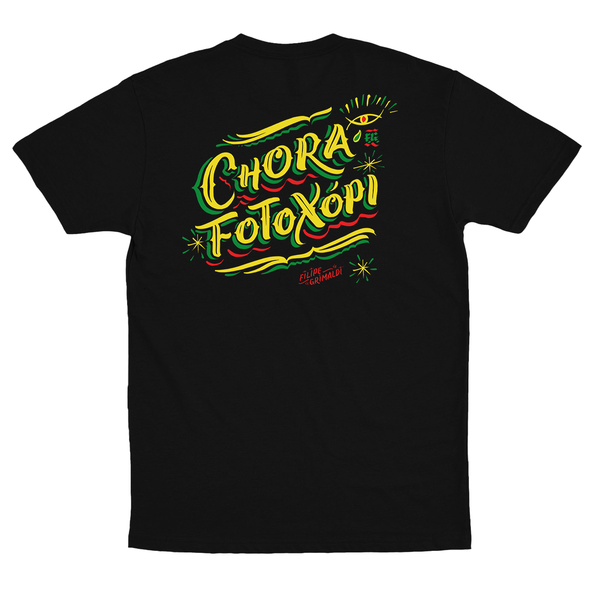 Filipe Grimaldi (Camiseta Preta) - Chora Fotoxópi