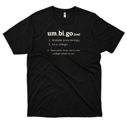 Melton Sello (Camiseta Preta)  - Umbigo