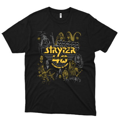 Stryper (Camiseta Preta) - Stryper 40 Anos