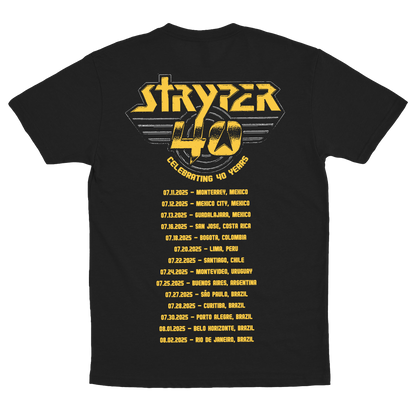 Stryper (Camiseta Preta) - Stryper 40 Anos