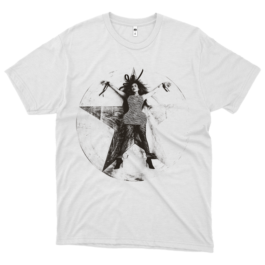 Candy Mel (Camiseta Branca) - Estrelas
