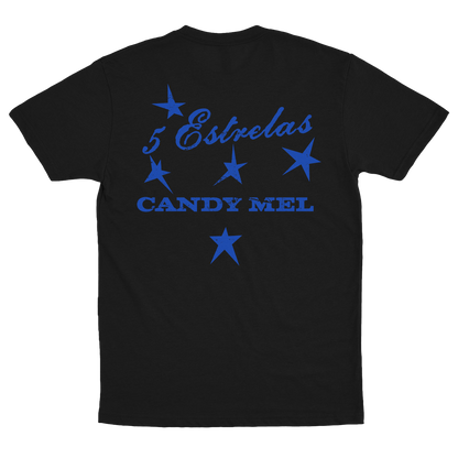 Candy Mel (Camiseta Preta) - Estrelas II