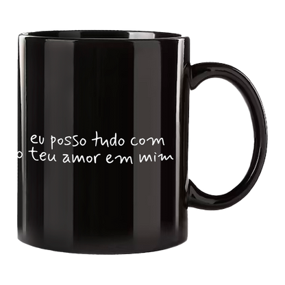 Aretha (Caneca Preta) - Posso Tudo