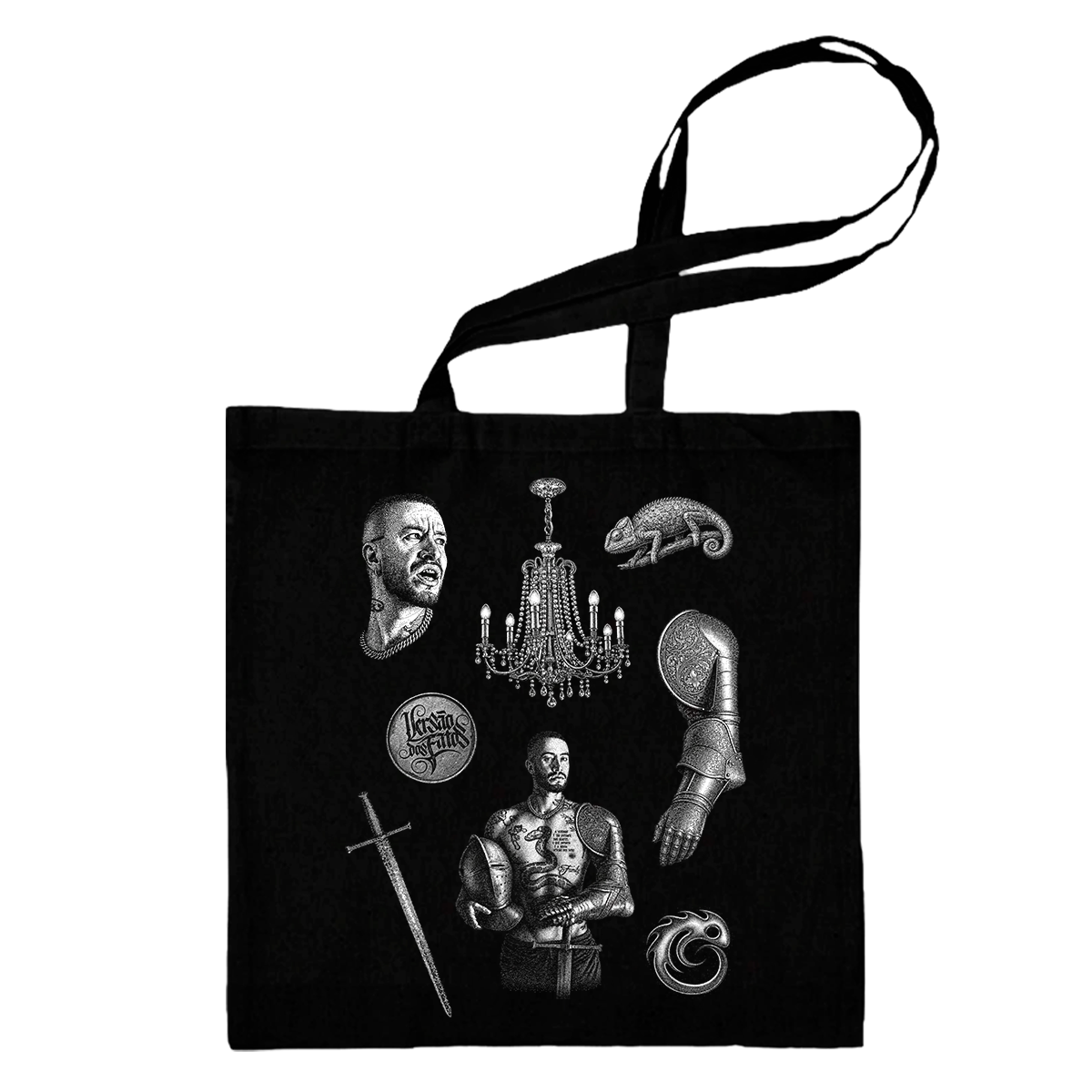 Chameleo (Totebag Preta) - Versão dos Fatos III