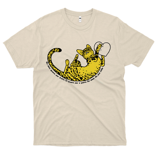 Chico César  (Camiseta Off White) - Gato Coração