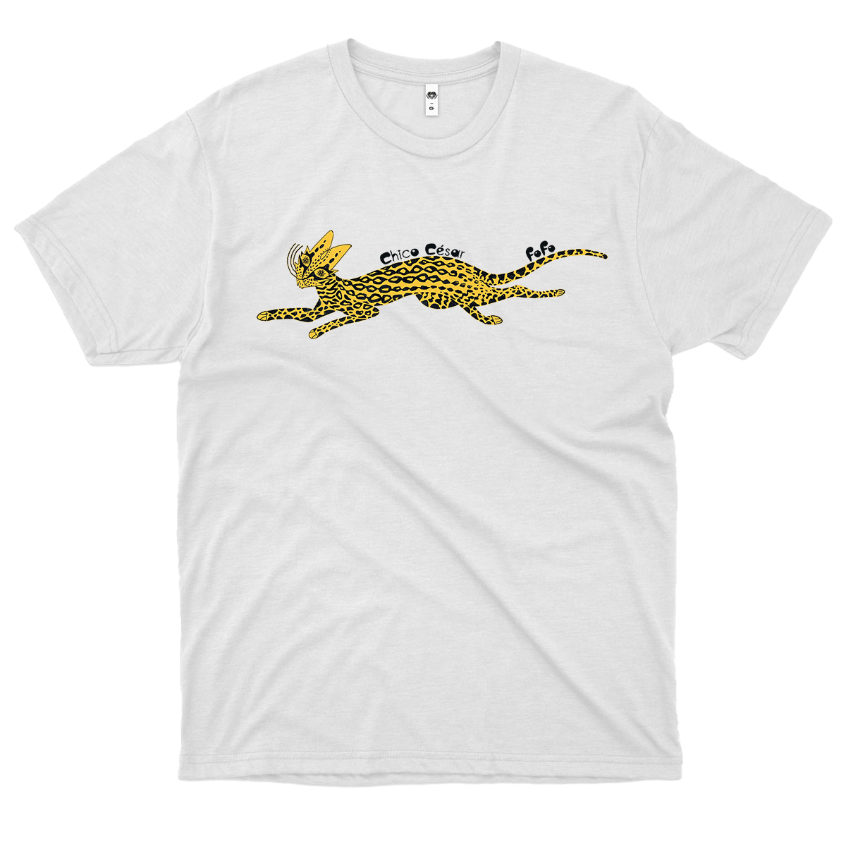 Chico César (Camiseta Branca) -Gato Fofo