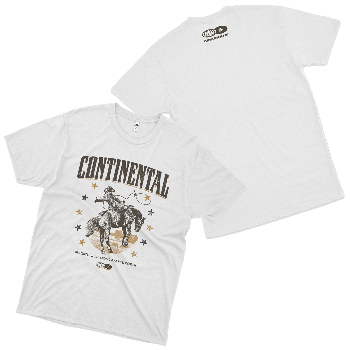 Continental (Camiseta Branca) - Raízes