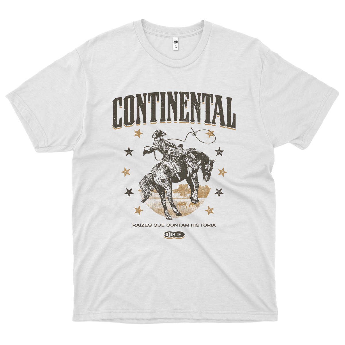Continental (Camiseta Branca) - Raízes