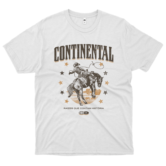 Continental (Camiseta Branca) - Raízes