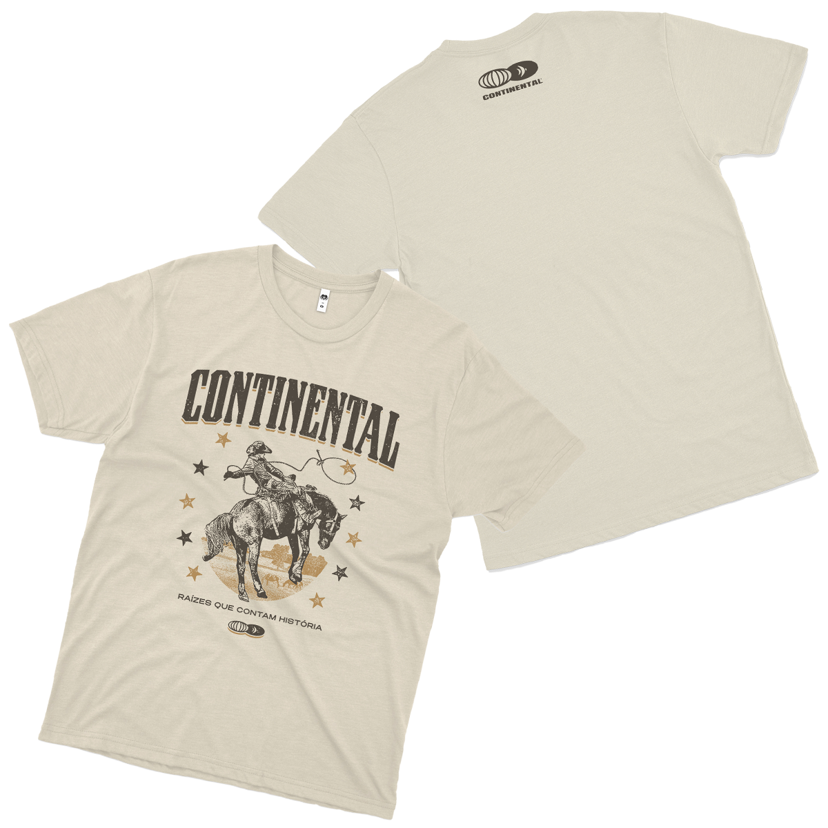 Continental (Camiseta Off-White) - Raízes