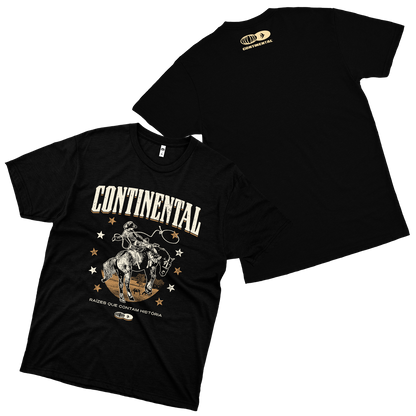 Continental (Camiseta Preta) - Raízes