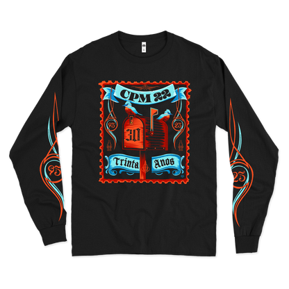 CPM 22 (Camiseta Manga Longa) - 30 Anos - Logo Grande