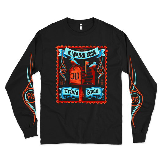 CPM 22 (Camiseta Manga Longa) - 30 Anos - Logo Grande