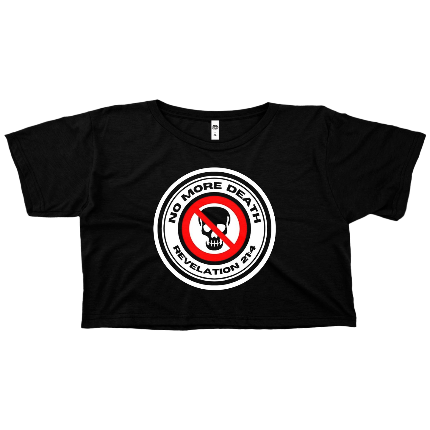 No More Death  (Cropped Preto) - Logo