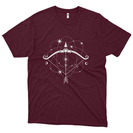 Heart (Camiseta Bordô) - Signos Sagitario