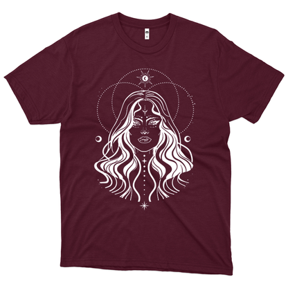 Heart (Camiseta Bordô) - Signos Virgem