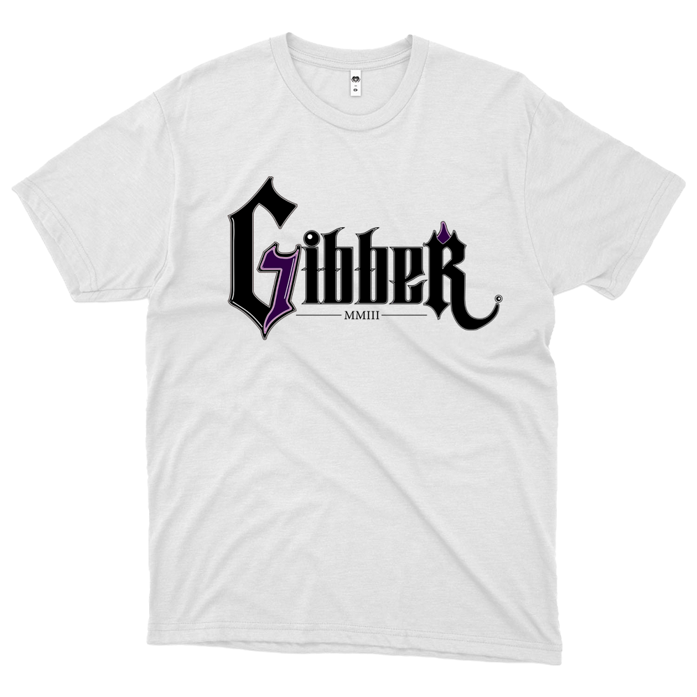 Gibber (Camiseta Branca)  - Logo Grande