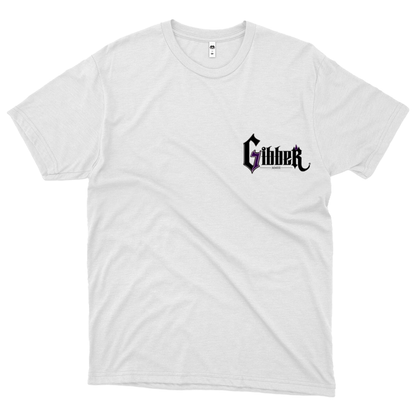 Gibber (Camiseta Branca)  - Logo Pequeno