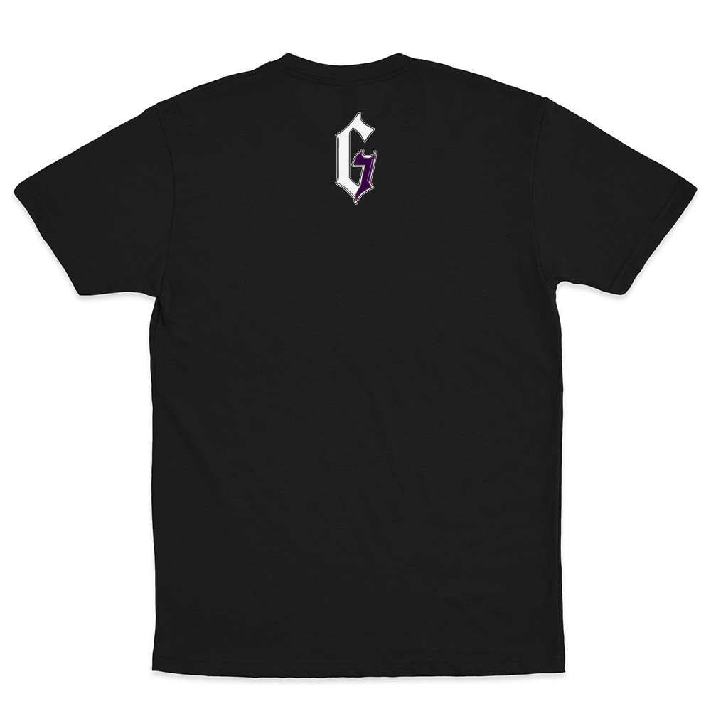 Gibber (Camiseta Preta)  - Logo Grande