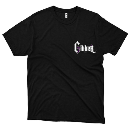 Gibber (Camiseta Preta)  - Logo Pequeno