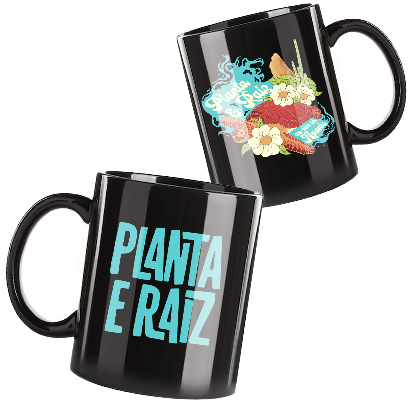 Planta e Raiz (Caneca Preta) - Noronha