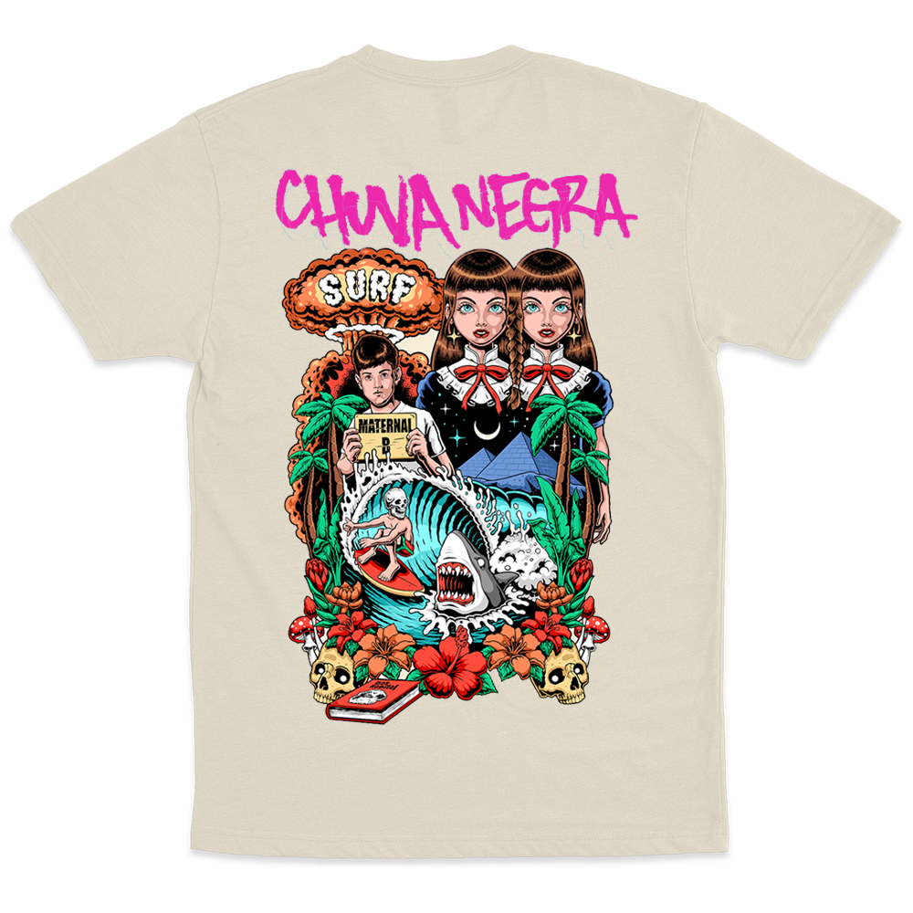 Chuva Negra (Camiseta Off White) - Surf