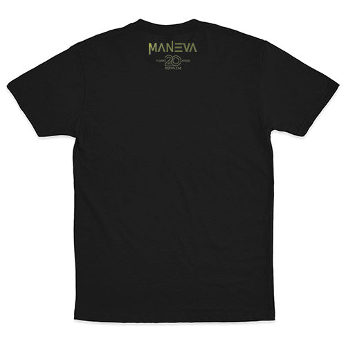 Maneva (Camiseta Preta) - 20 Anos