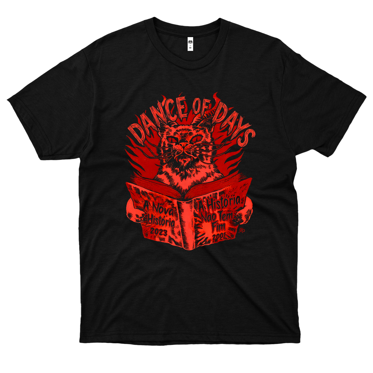 Dance Of Days (Camiseta Preto ) - Catcifer II