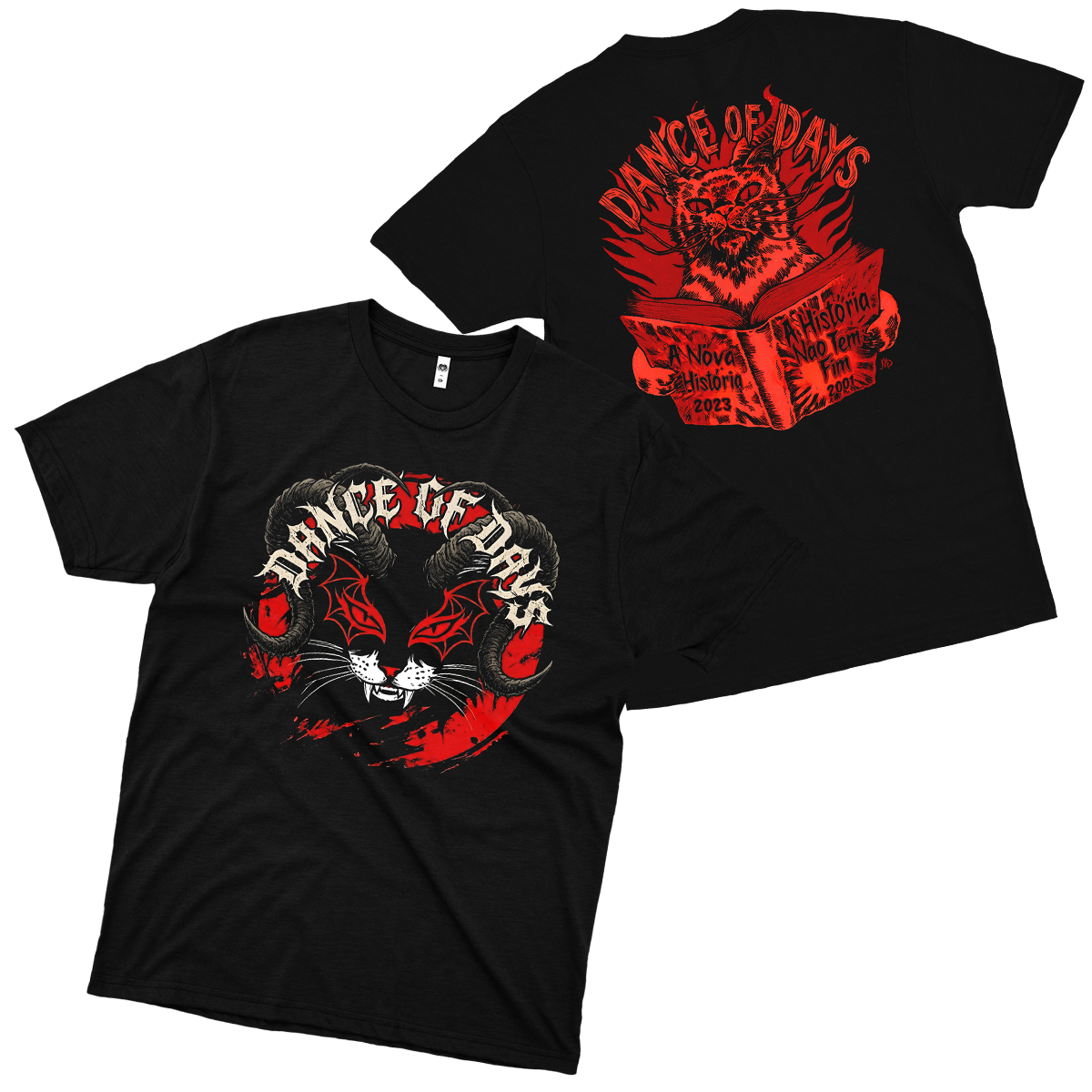 Dance Of Days (Camiseta Preto) - Catcifer III