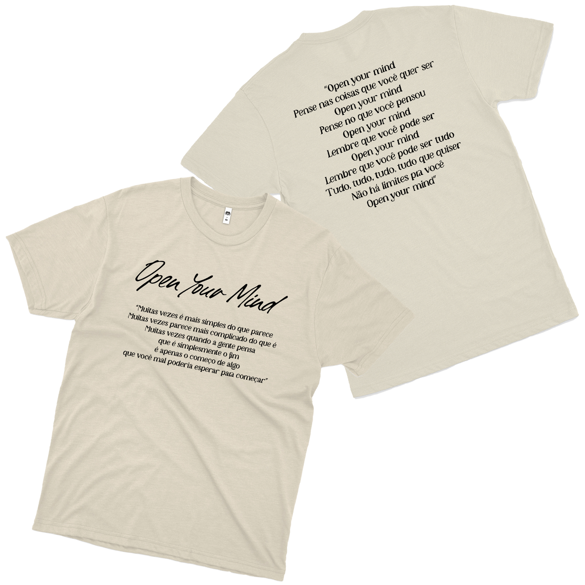 Dani Black (Camiseta Branca) -  Open Your Mind