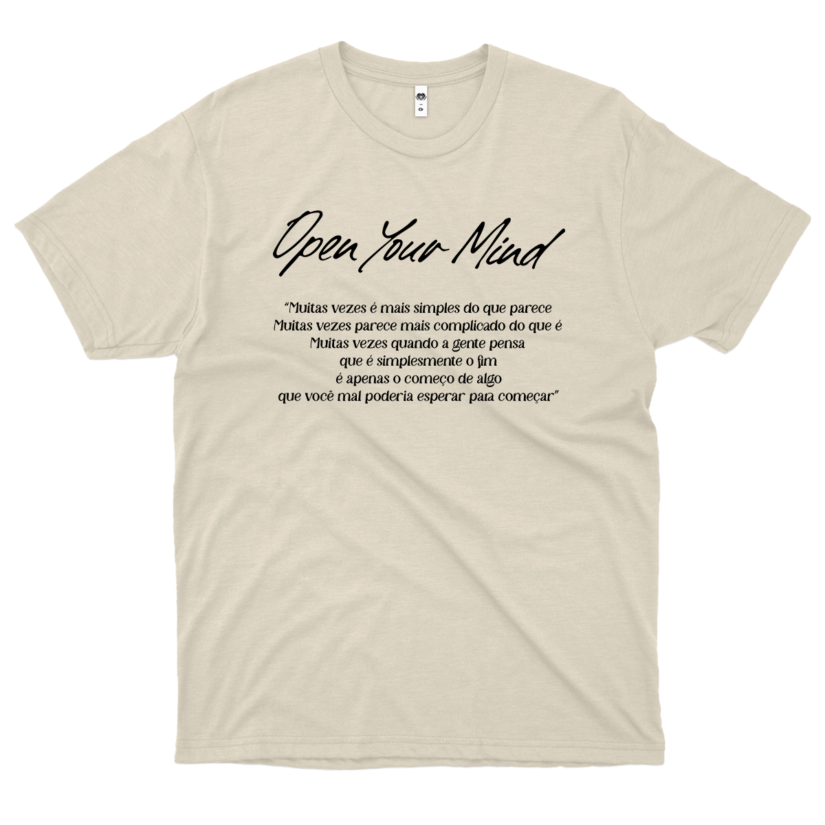 Dani Black (Camiseta Branca) -  Open Your Mind