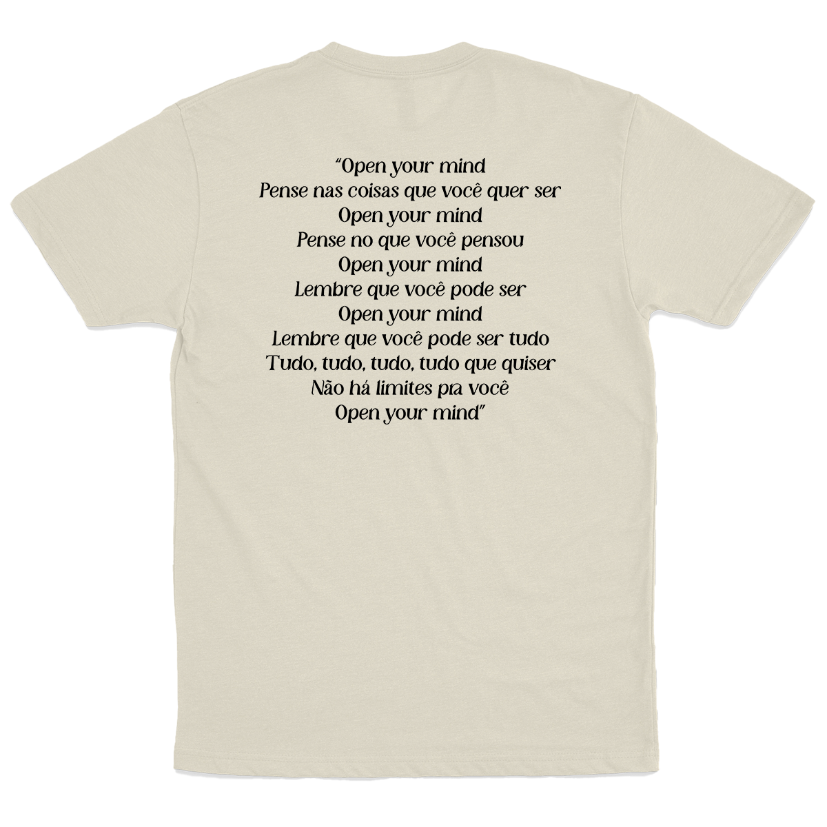 Dani Black (Camiseta Branca) -  Open Your Mind