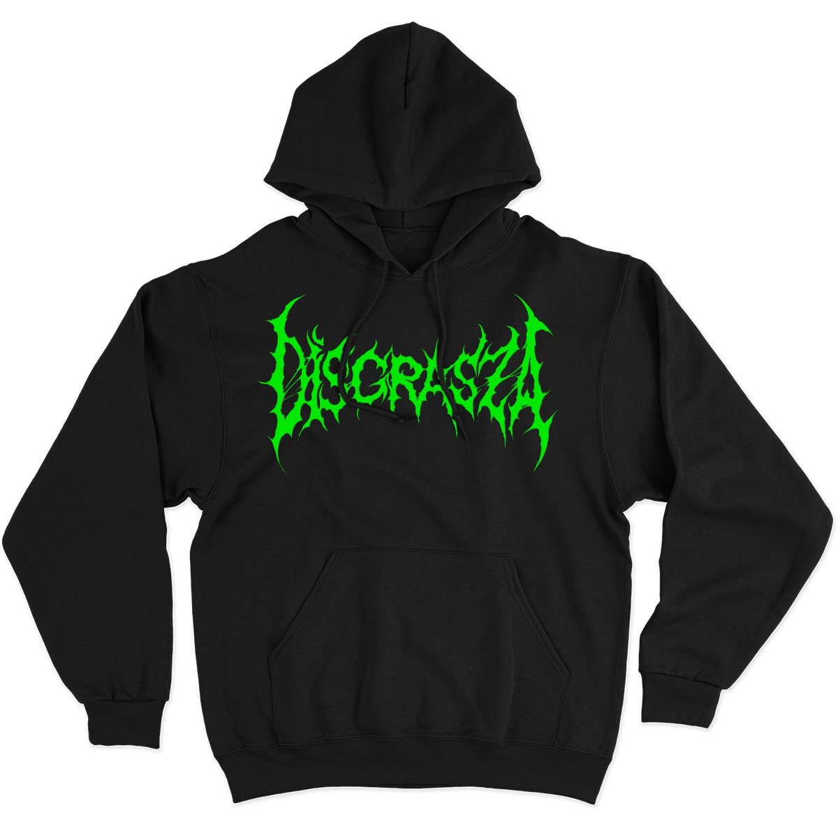 Disgrasza(Moletom Canguru Preto) - I