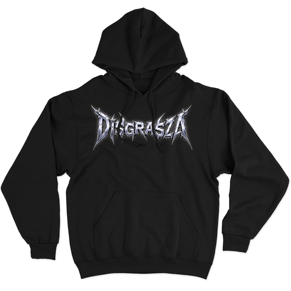 Disgrasza (Moletom Canguru Preto) - II