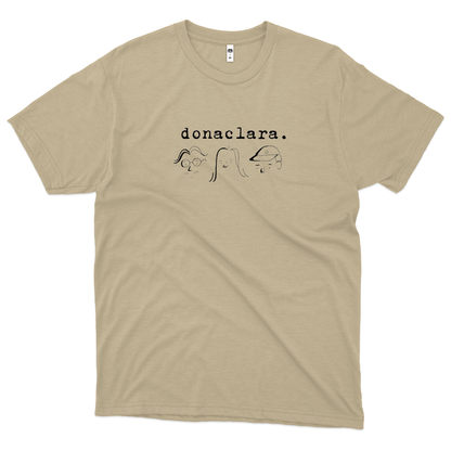 donaclara. (Camiseta Bege) - donaclara.
