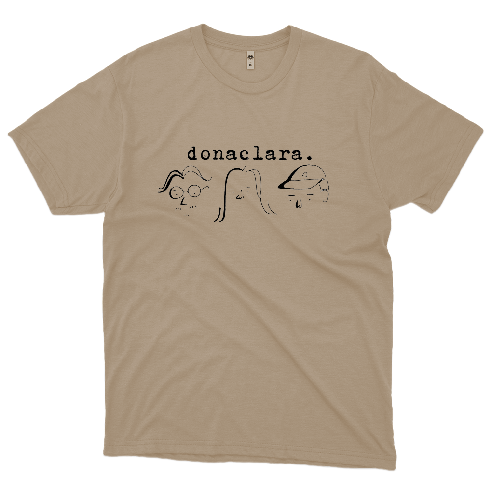 donaclara. (Camiseta Bege) - donaclara.
