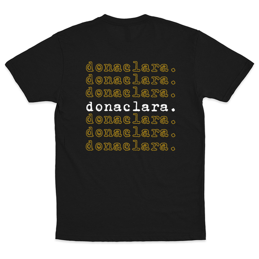 donaclara. (Camiseta Preta) - donaclara.