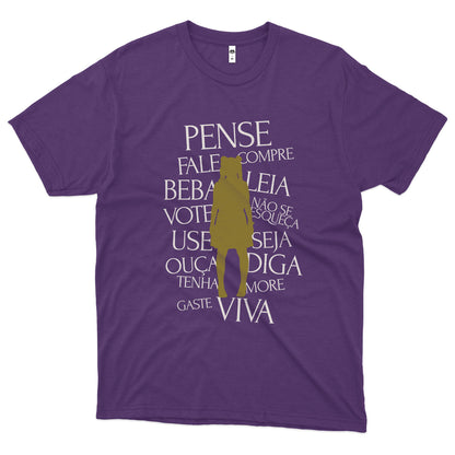 Pitty (Camiseta) - Pense, Fale, Compre...