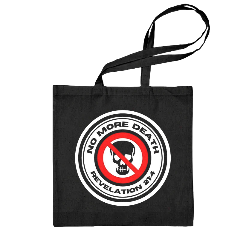 No More Death (Totebag Preta) - Logo