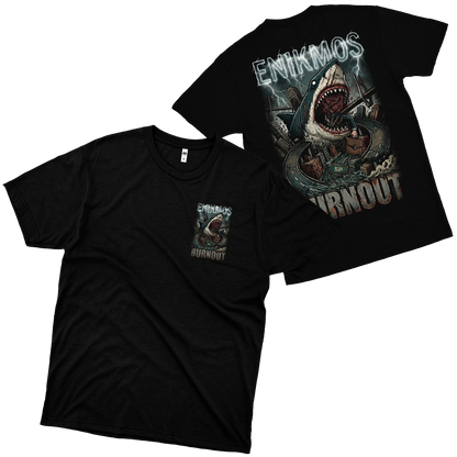 Enikmos (Camiseta Preta)  - Burnout