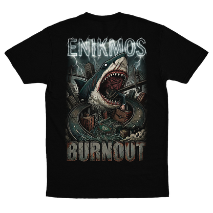 Enikmos (Camiseta Preta)  - Burnout