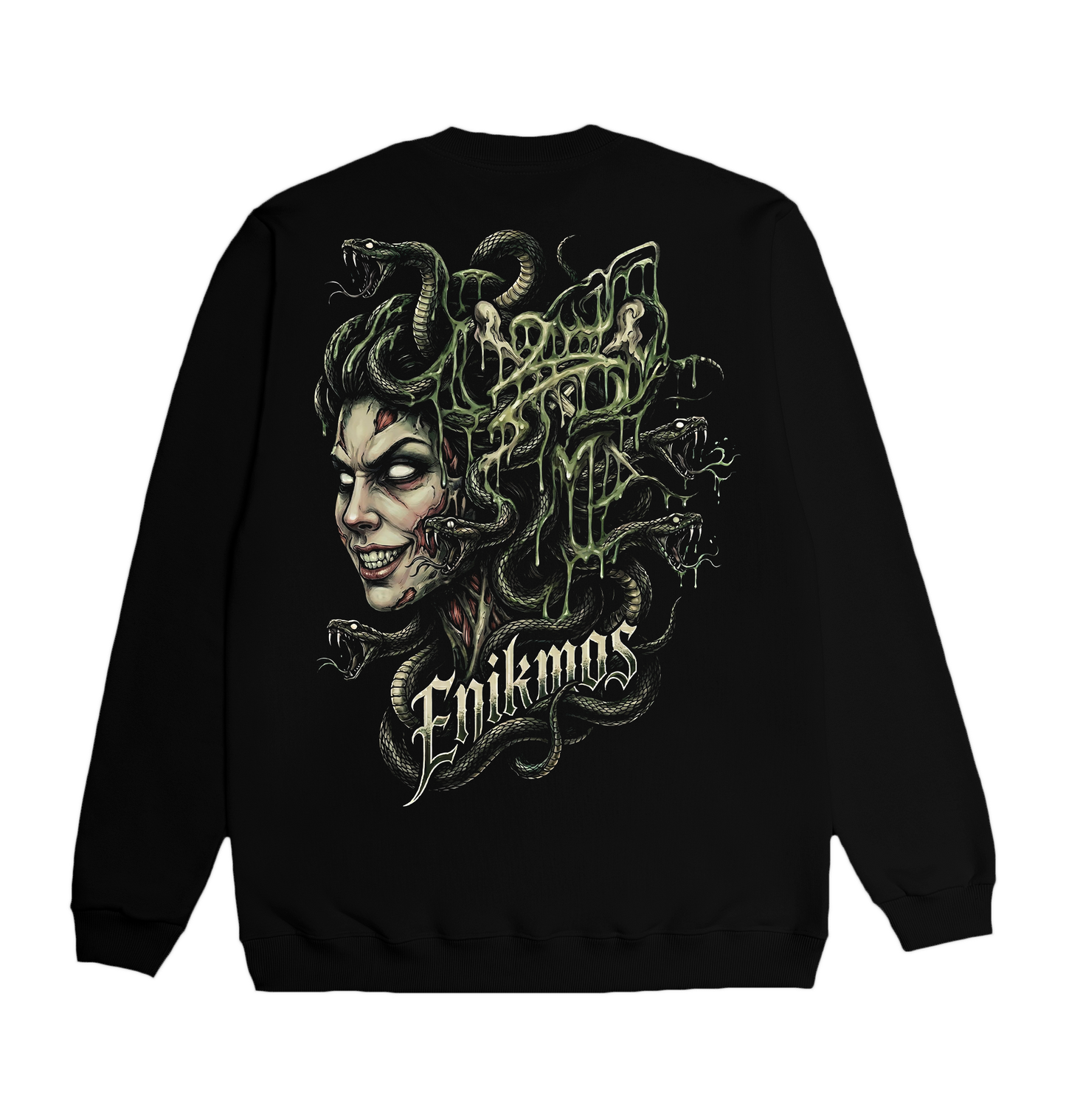 Enikmos (Moletom Careca Preto) - Medusa