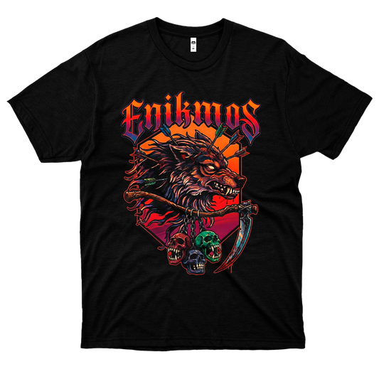 Enikmos (Camiseta Preta)  - Wolf